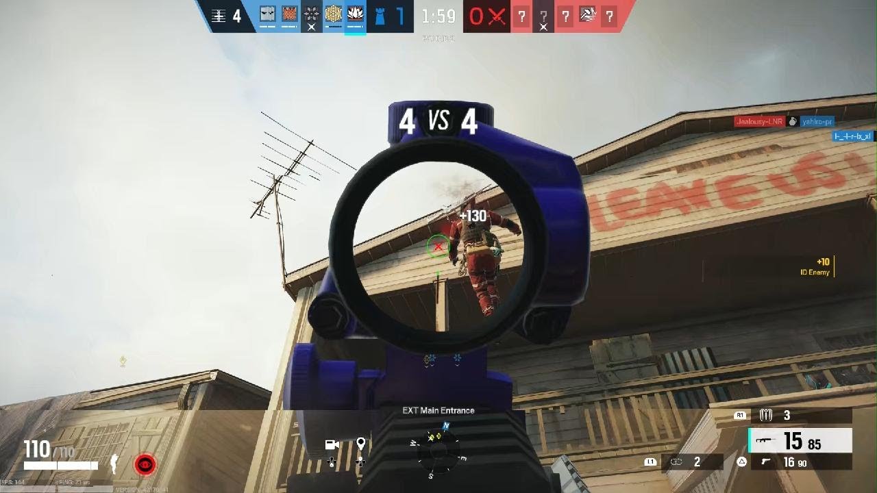 Tom Clancy's Rainbow Six Siege 4 easys - YouTube