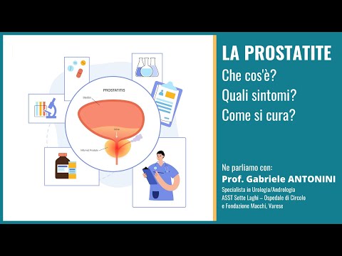 Video: Come faccio a sbarazzarmi della prostatite non batterica?