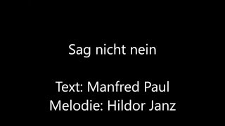 [Musik] Sag nicht nein - Manfred Paul - Evangelisationslieder - Kostenlos - sermon-online.de