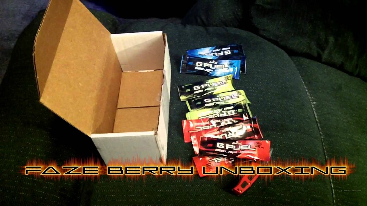 Faze Berry Gamma Unboxing