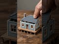 Building a Miniature Beach House 🏖️🏡 #miniaturehouse #diyminiature