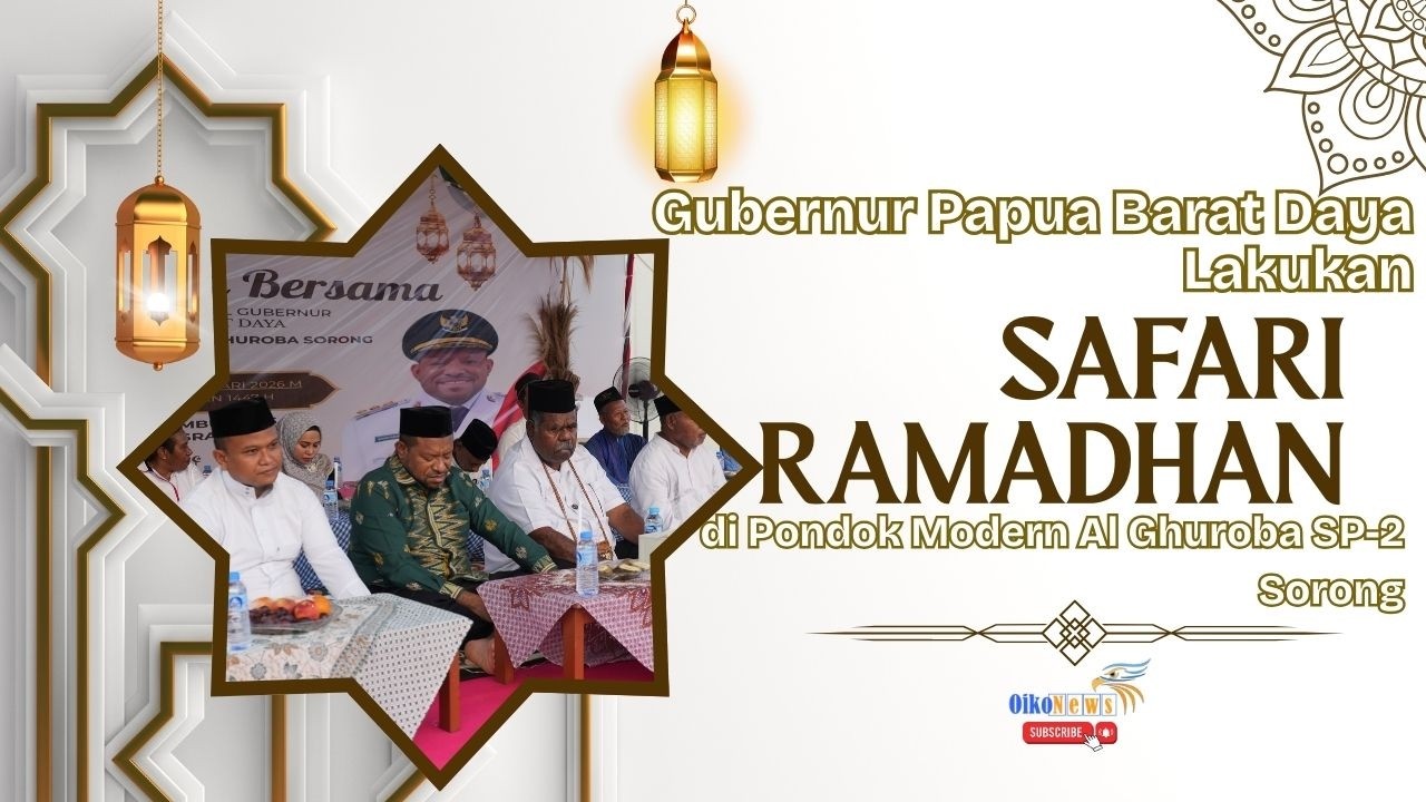 Gubernur Papua Barat Daya Lakukan Safari Ramadhan di Pondok Modern Al Ghuroba SP-2 Sorong