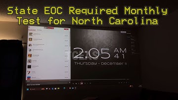 EAS - State EOC Required Monthly Test for North Carolina on 100.7 RDU