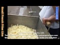 Semi automatic french fries production lineromiter machinery