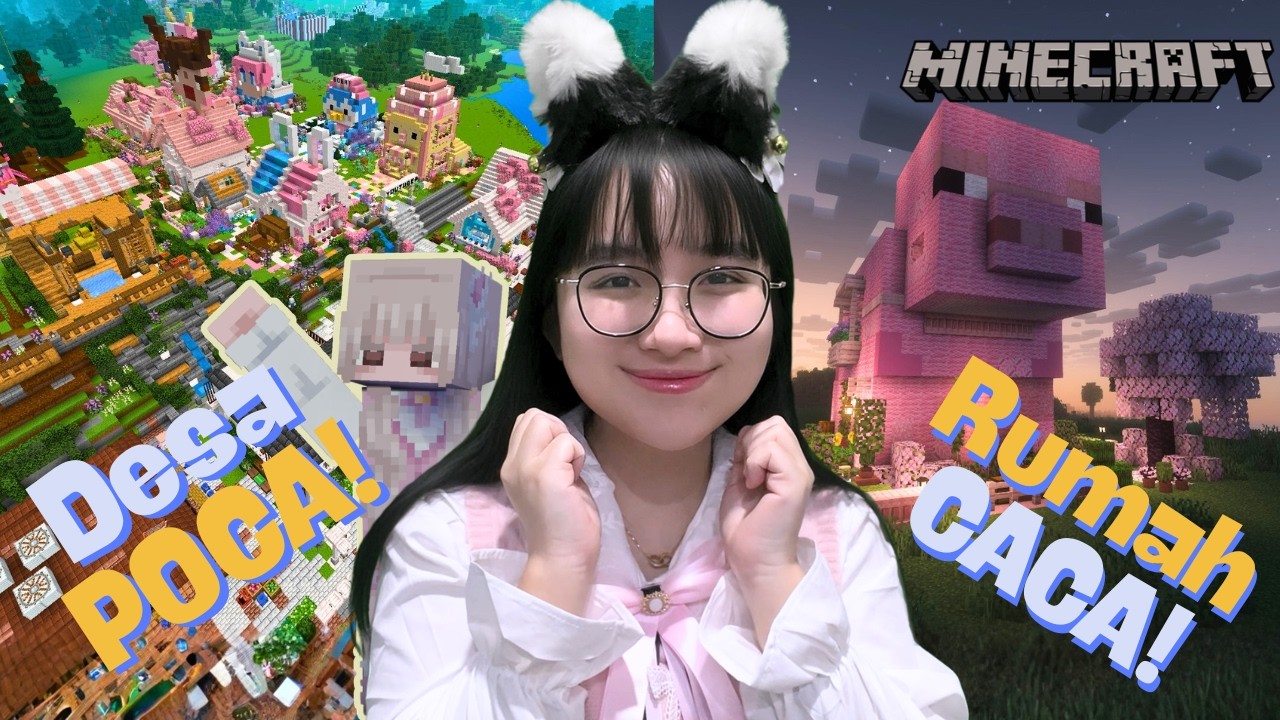 Main ke DESA POCA dan Bangun Rumah PIGGY buat @shasyaalalamc