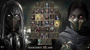Mortal Kombat 11 - noob saibot vs jade - jade