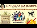 PRESTAÇÃO DE CONTAS DA IEADPE  TRANSPARÊNCIA FINANCEIRA EM 1964