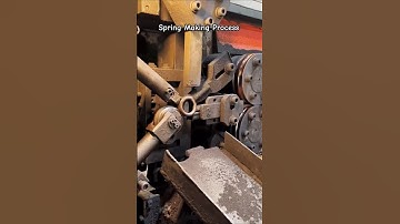 Spring Making Process #technology #machine #cnc #lathemachine #MetalWork #Shorts #shortvideo