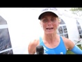Yvonne post race IM 70.3 TX