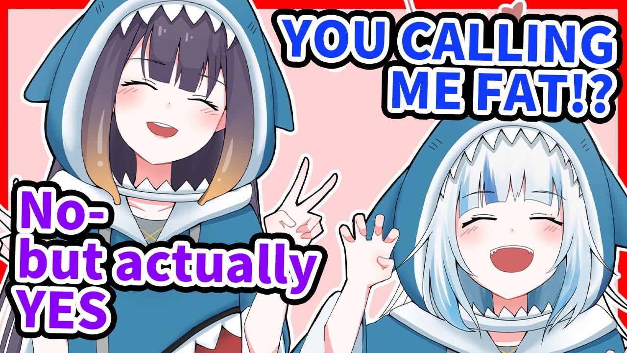 Ina Roasting Gura for 2 mins straight【Gawr Gura / Ninomae Ina'nis / HololiveEN】