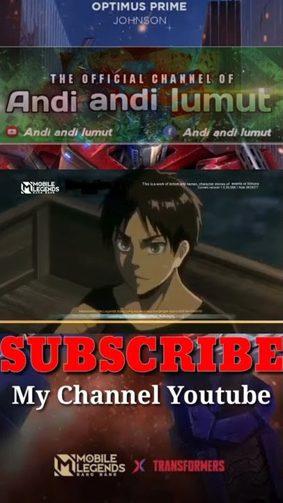 Loading Screen Mobile Legends - Eren Yeager [ AoT ]