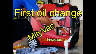 iPower 3800 inverter generator first oil change