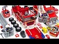 Red Hulk is set on fire! Robocar Poli! Make a Playmobil Fire truck with assembly kit! #DuDuPopTOY