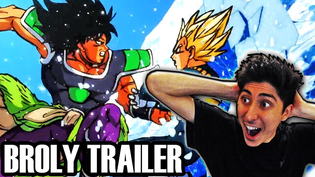 NEW DRAGON BALL SUPER BROLY MOVIE TRAILER REACTION! Official Dragon