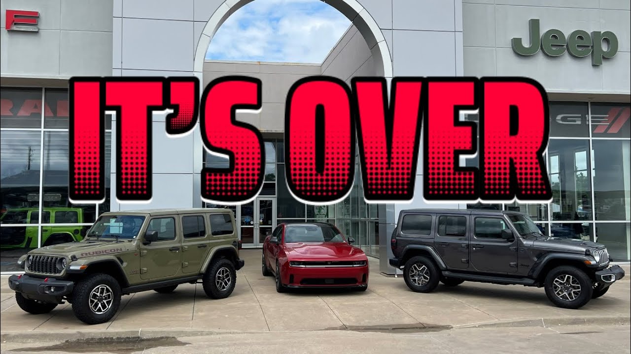 Dodge Jeep & Ram Dealership Completely Full