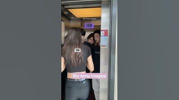 BTS IMAGINE:When my bestie pushed me to BTS 🤭🥰❤️#bts #btsff #btsimagines #btsreaction #shorts #viral