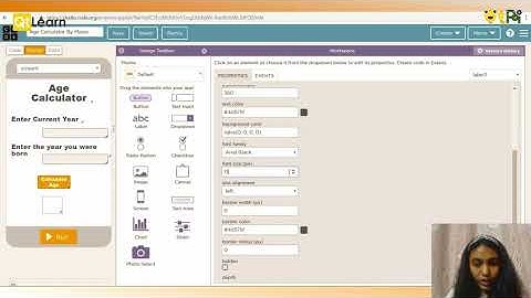 App Lab, Age Calculator by Mansi
