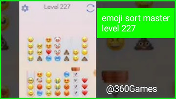 Emoji Sort Master Level 227 - Walkthrough