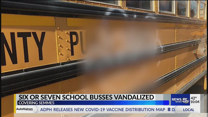 VIDEO: Several MCPSS buses vandalized in Semmes