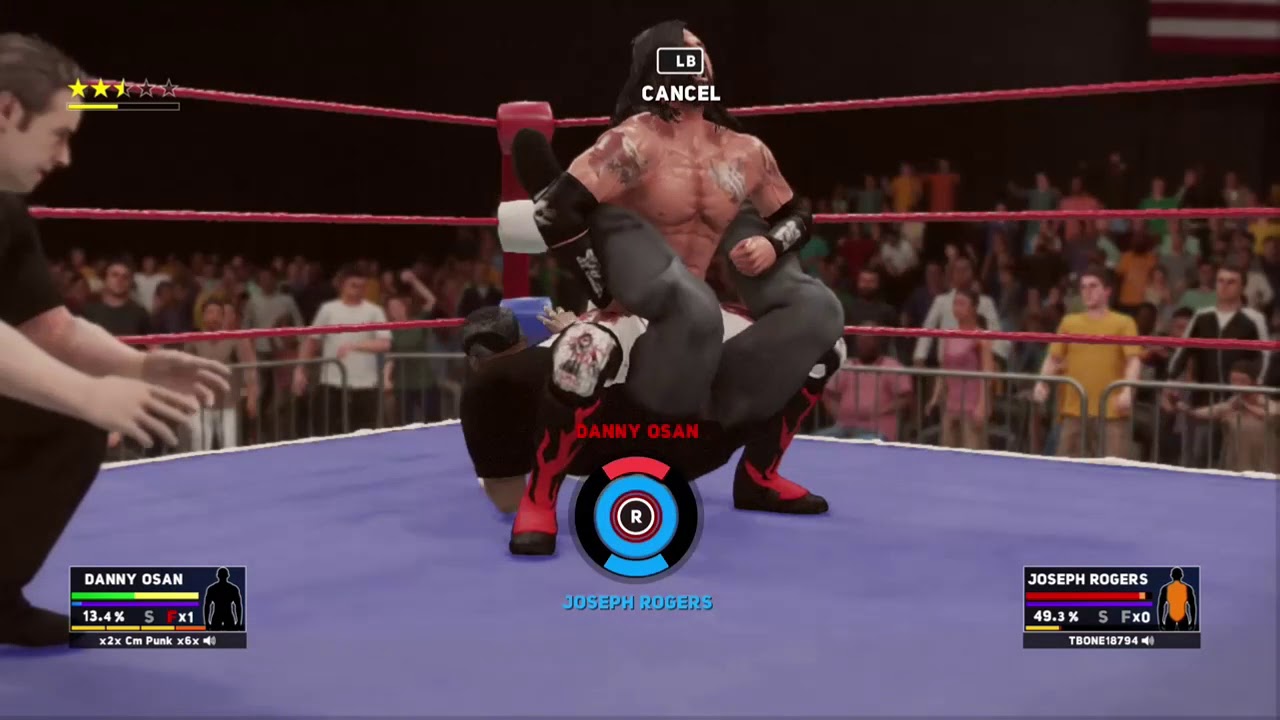 WWE2K18 vs TBONE18794 ( Squash Match ) YouTube