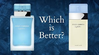 D&G Light Blue Intense vs. Original Light Blue Eau de Toilette EDT Comparison Review