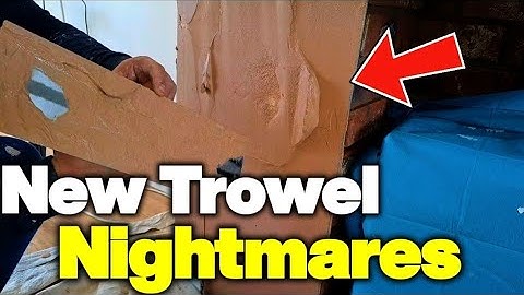 ⚠️NEW TROWEL! PROBLEMS