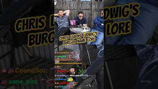 Chris learns the Ludwig burger lore thought it was food ft Mouse Connor Pete
