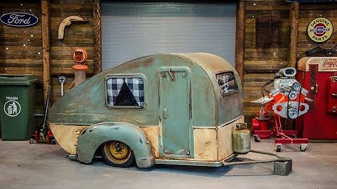 Converting the Target Christmas Camper to Rad Ratrod Trailer, Full Build, RCengineering