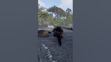 Croc Attack In The Rust Jungle #rust #rustpvp #rustraid #rustshorts #rustgame #rustclips #gaming