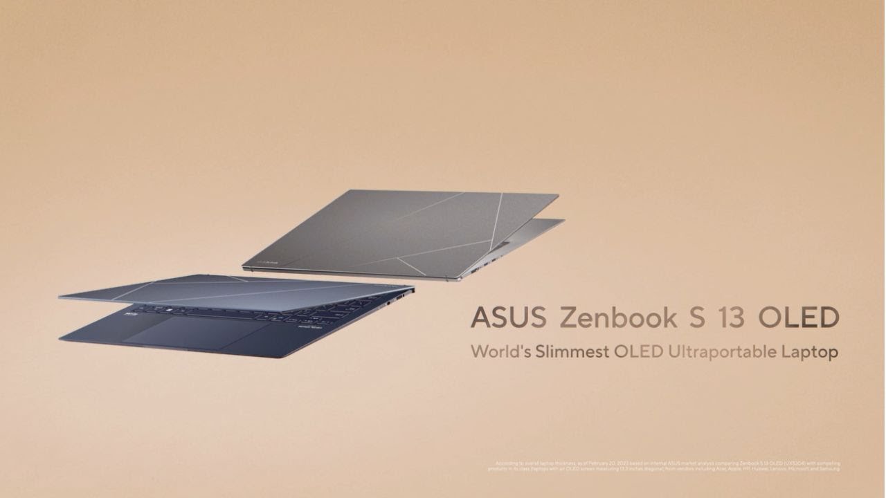 ASUS Zenbook S 13 OLED UX5304 debuts with 3K OLED and Intel Core