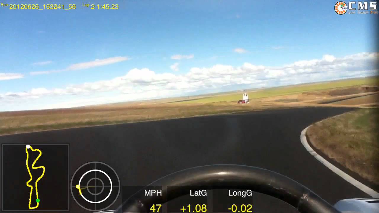 testing the CMS lap timer on a Palatov D4 at ORP