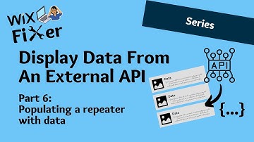 How To Display Data From an External API in WiX | Step 6: Populating a Repeater with Data | Velo
