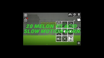 20 Melons vs acid Floor — slow motion burn.