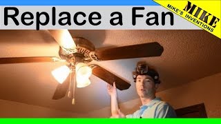 Replacing a Ceiling Fan