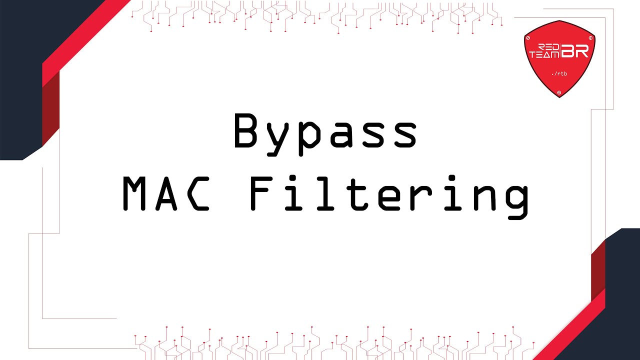 Aula 08 - MAC Filtering - YouTube