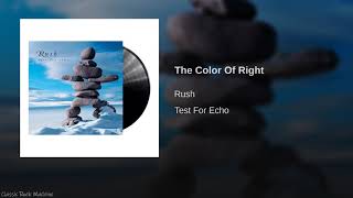 The Color Of Right