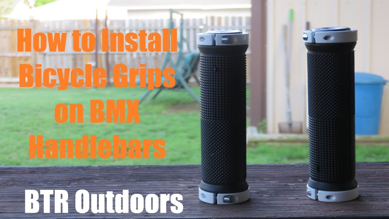 How to Install Bicycle Grips on BMX Handlebars