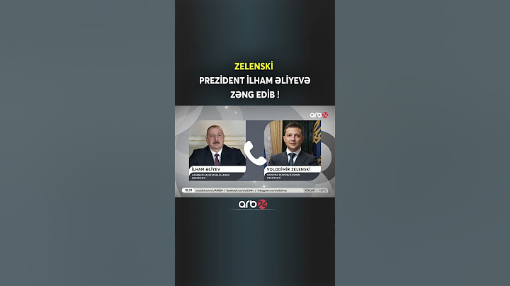 Zelenski Prezident İlham Əliyevə zəng edib: Liderlər arasında kritik müzakirə