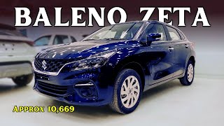 10,669 WOW 🤩 2024 Maruti Baleno Zeta ❤️