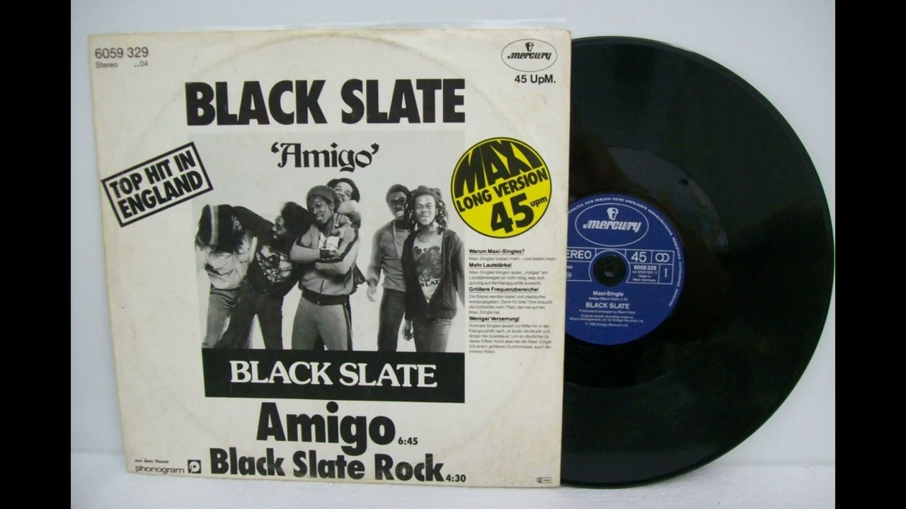 英LP Black Slate Amigo TCDLP1 TCD Records UK /00250 Amigo | Black Slate