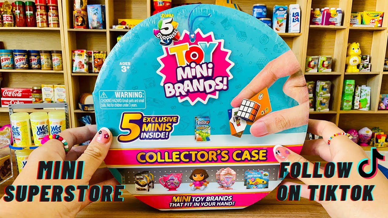 Toy Mini Brands Collector's case 