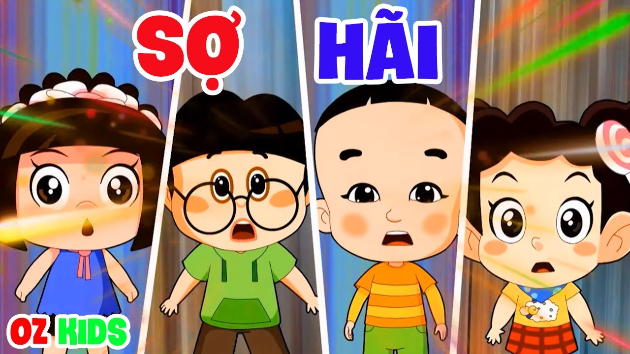 Trẻ sợ hãi cũng là điều tốt