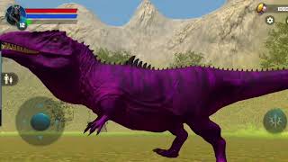 Best Dino Games - Giganotosaurus Simulatoar Android Gameplay Dinosaur Videos- Dinossauros Simulador