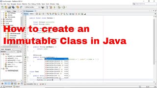 How to make Immutable Class in Java | Java Interview Questions
