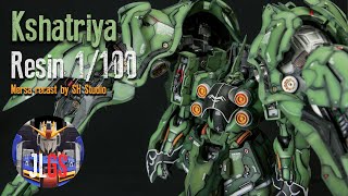 Kshatriya 1/100 Resin by Mersa Part 3: Finale Review | Custom Gunpla Painting