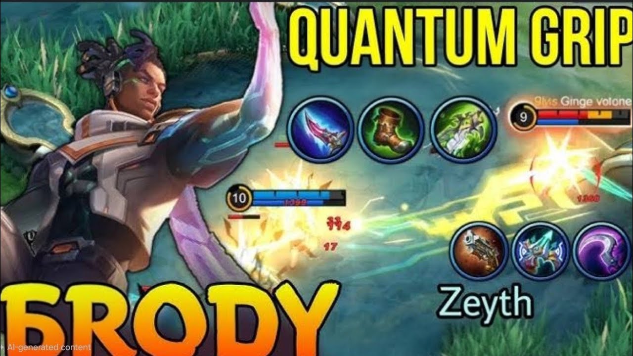 BRODY BEST BUILD 2025: ONE-SHOT ENEMY MARKSMAN! (MLBB GOLD LANE GUIDE)