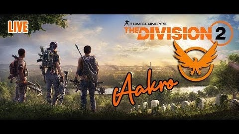 THE DIVISION 2 LIVE : PRIVATE BETA LIVE STREAM GAMEPLAY  : Part 1