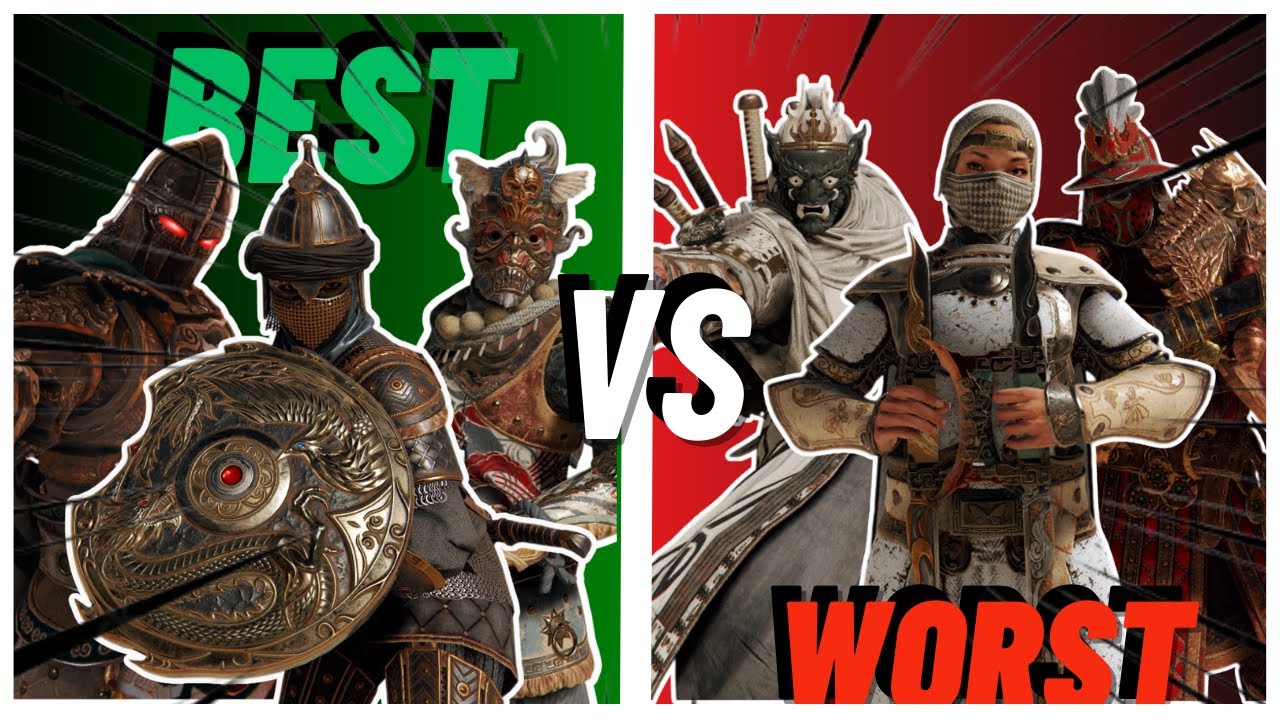 Can For Honors WORST HEROS Keep Up With The Meta..