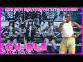 Gagged   gidle  super lady official music reaction