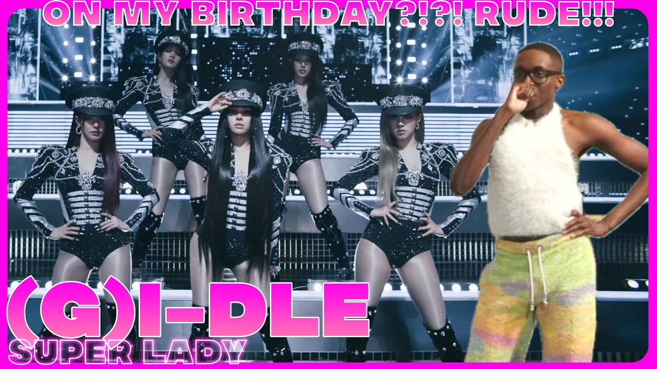 G.A.G.G.E.D!!! 🤯🤯🤯 | (여자)아이들((G)I-DLE) - 'Super Lady' Official Music Video REACTION